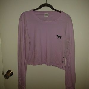 PINK by VS crop top